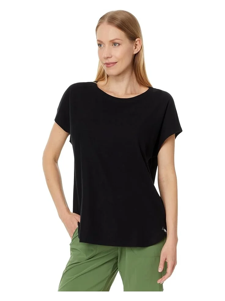 Топ Smartwool Short Sleeve Swing — изображение 1 из 4, черный