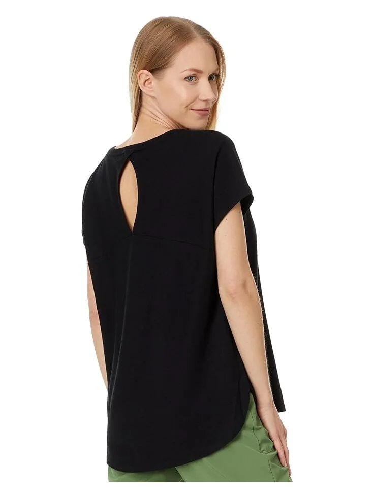 Топ Smartwool Short Sleeve Swing — изображение 2 из 4, черный