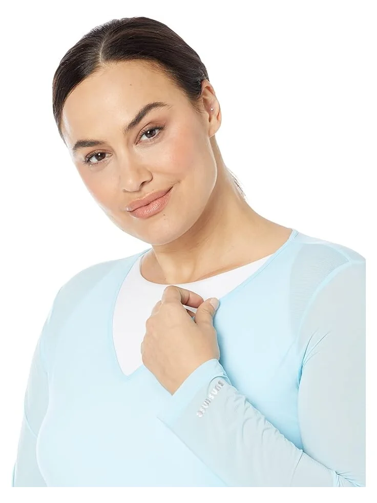 Топ Jamie Sadock Sunsense Long Sleeve Layering — изображение 3 из 4, оазис