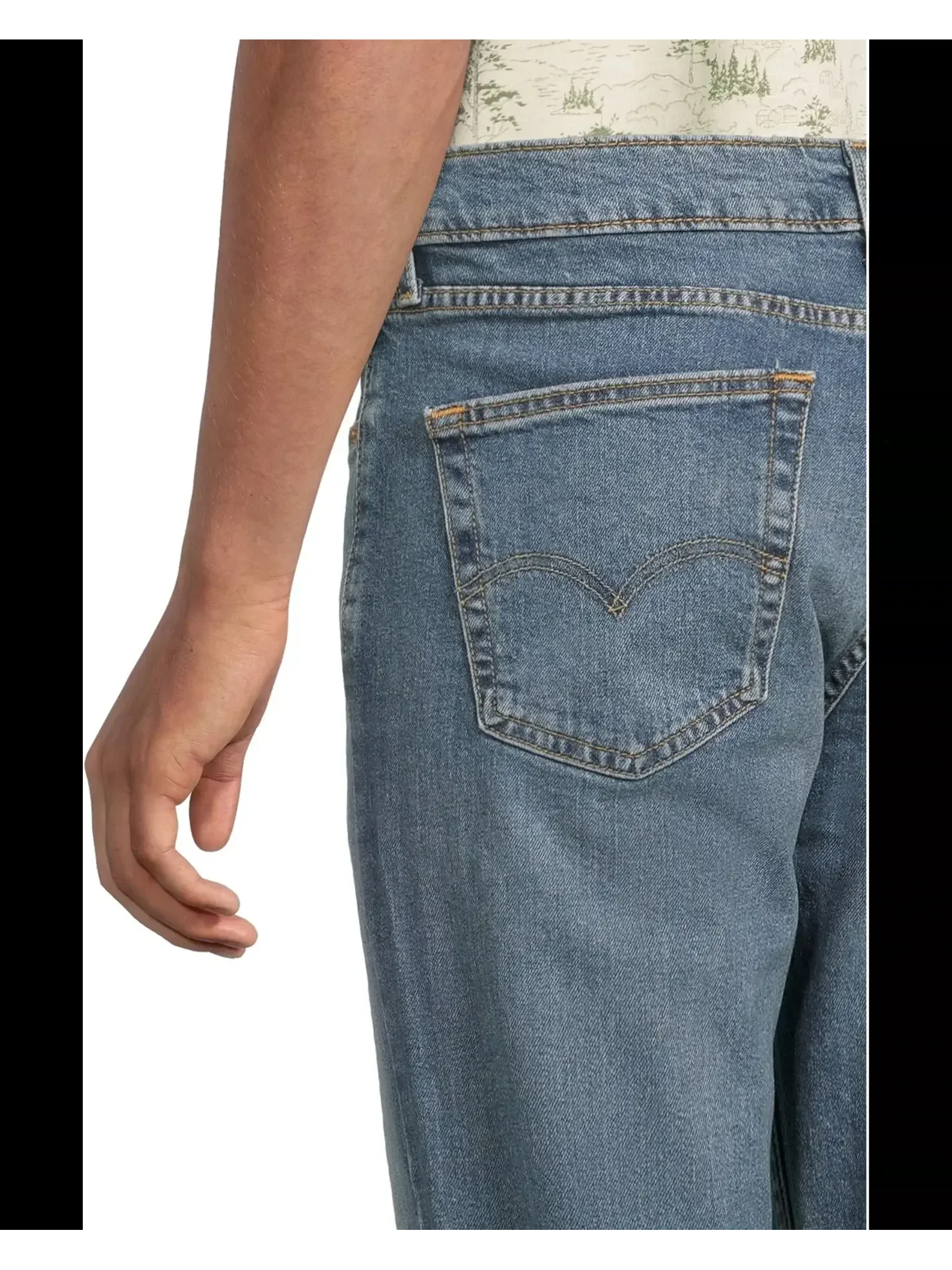 Джинсы Levi's 514 Straight — изображение 4 из 6, синий