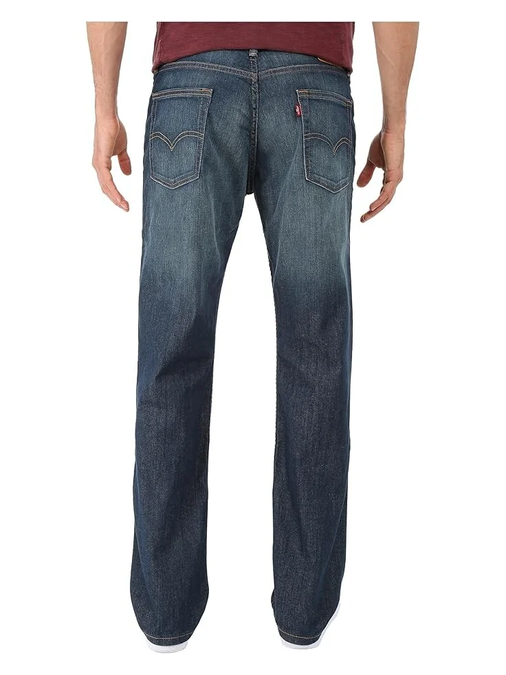 Джинсы Levi's 514 Straight — изображение 3 из 5, темно-синий