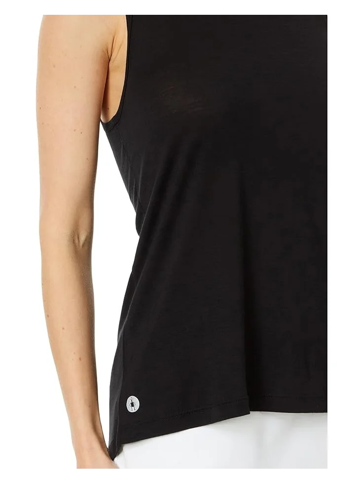 Майка Smartwool Active Ultralite High Neck Tank — изображение 3 из 4, черный