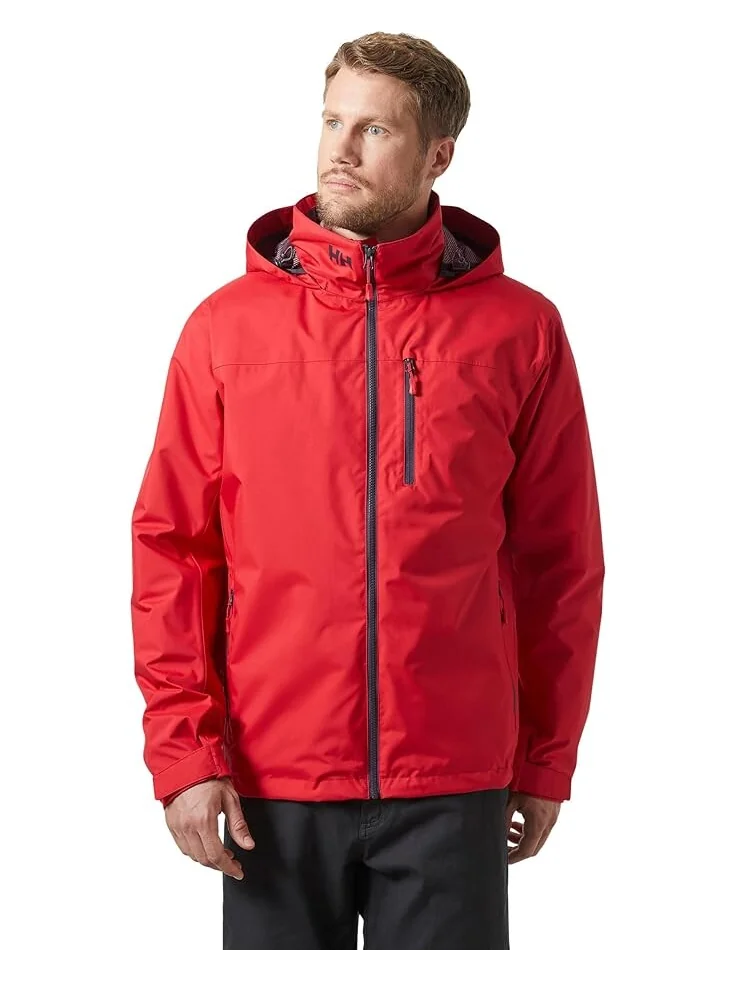 Куртка Helly Hansen Crew Hooded Midlayer 2 — изображение 1 из 4, красный