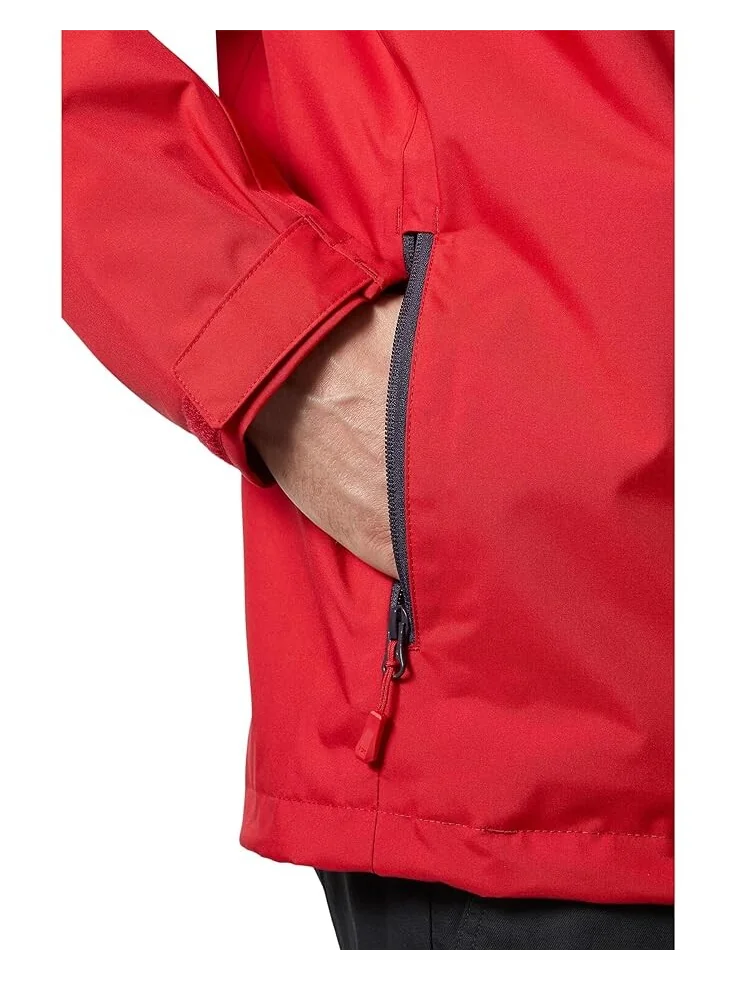 Куртка Helly Hansen Crew Hooded Midlayer 2 — изображение 3 из 4, красный
