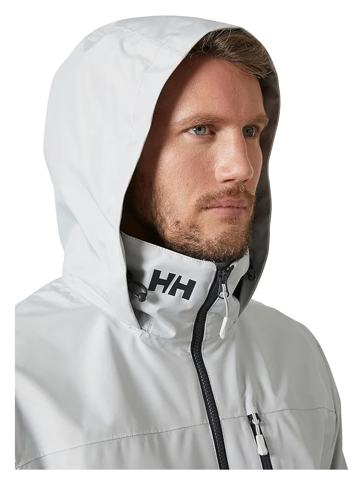 Куртка Helly Hansen Crew Hooded 2.0 — изображение 3 из 4, серый