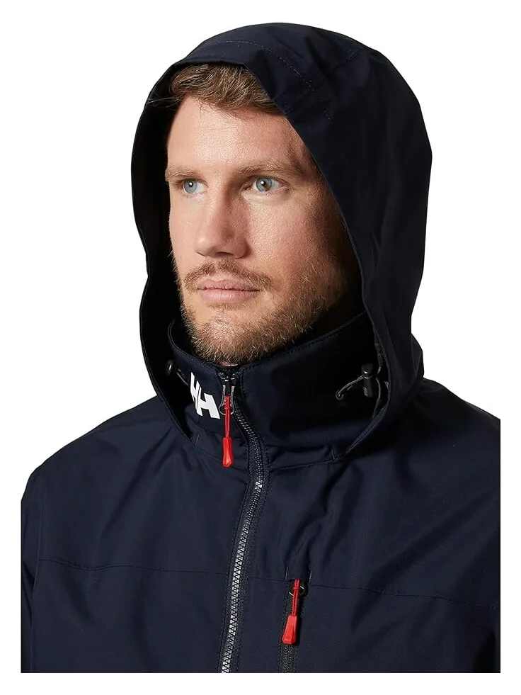 Куртка Helly Hansen Crew Hooded 2.0 — изображение 3 из 4, темно-синий