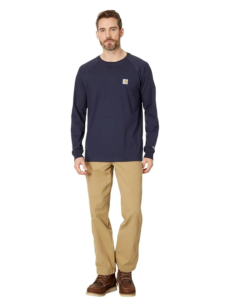 Футболка Carhartt Flame-Resistant (FR) Force Long Sleeve — изображение 4 из 4, темный темно-синий