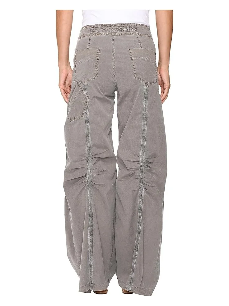 Брюки XCVI Willowy Wide Leg Stretch Poplin — изображение 3 из 4, минк