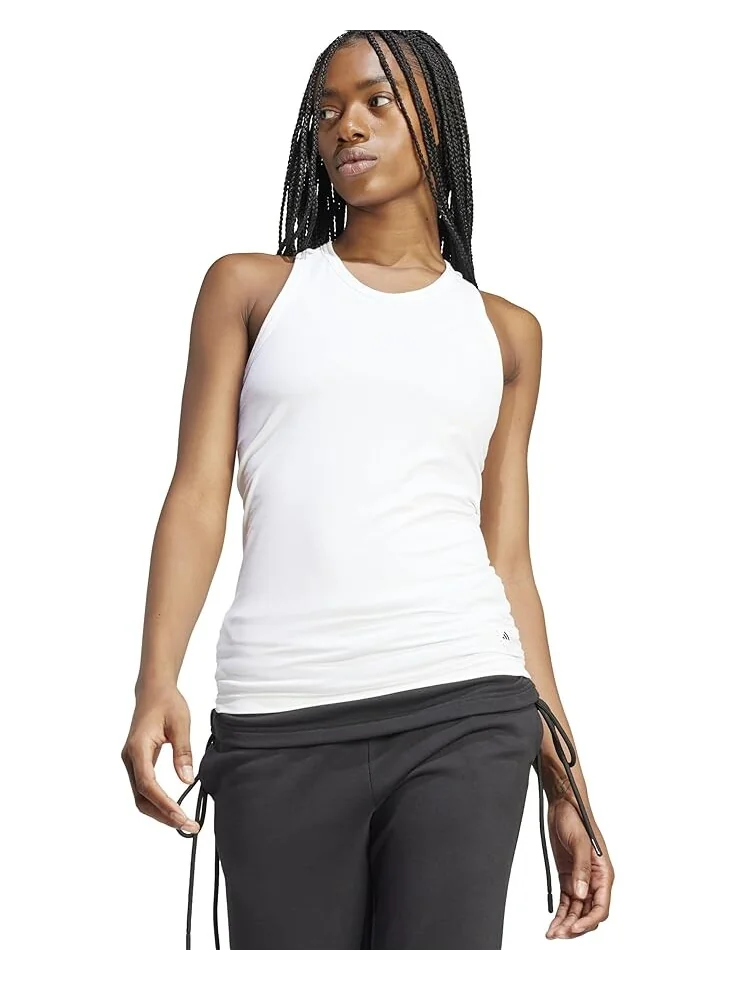 Топ adidas Rib Tank IN3623 — изображение 1 из 4, белый