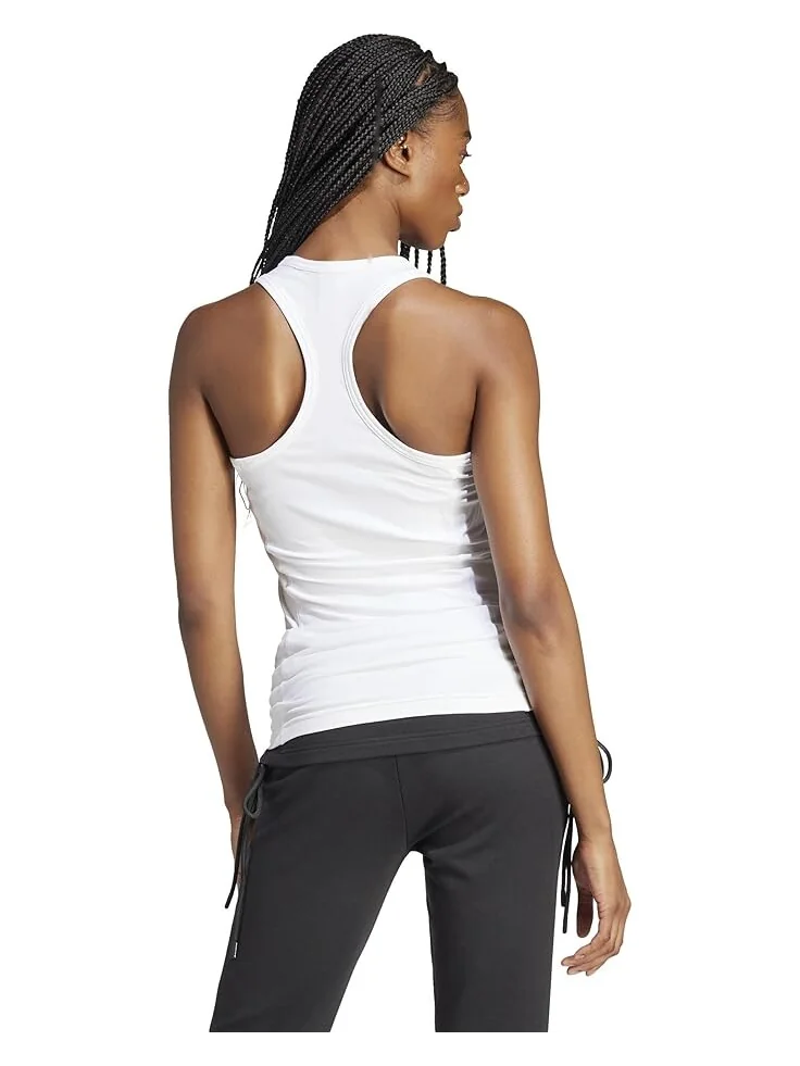 Топ adidas Rib Tank IN3623 — изображение 3 из 4, белый