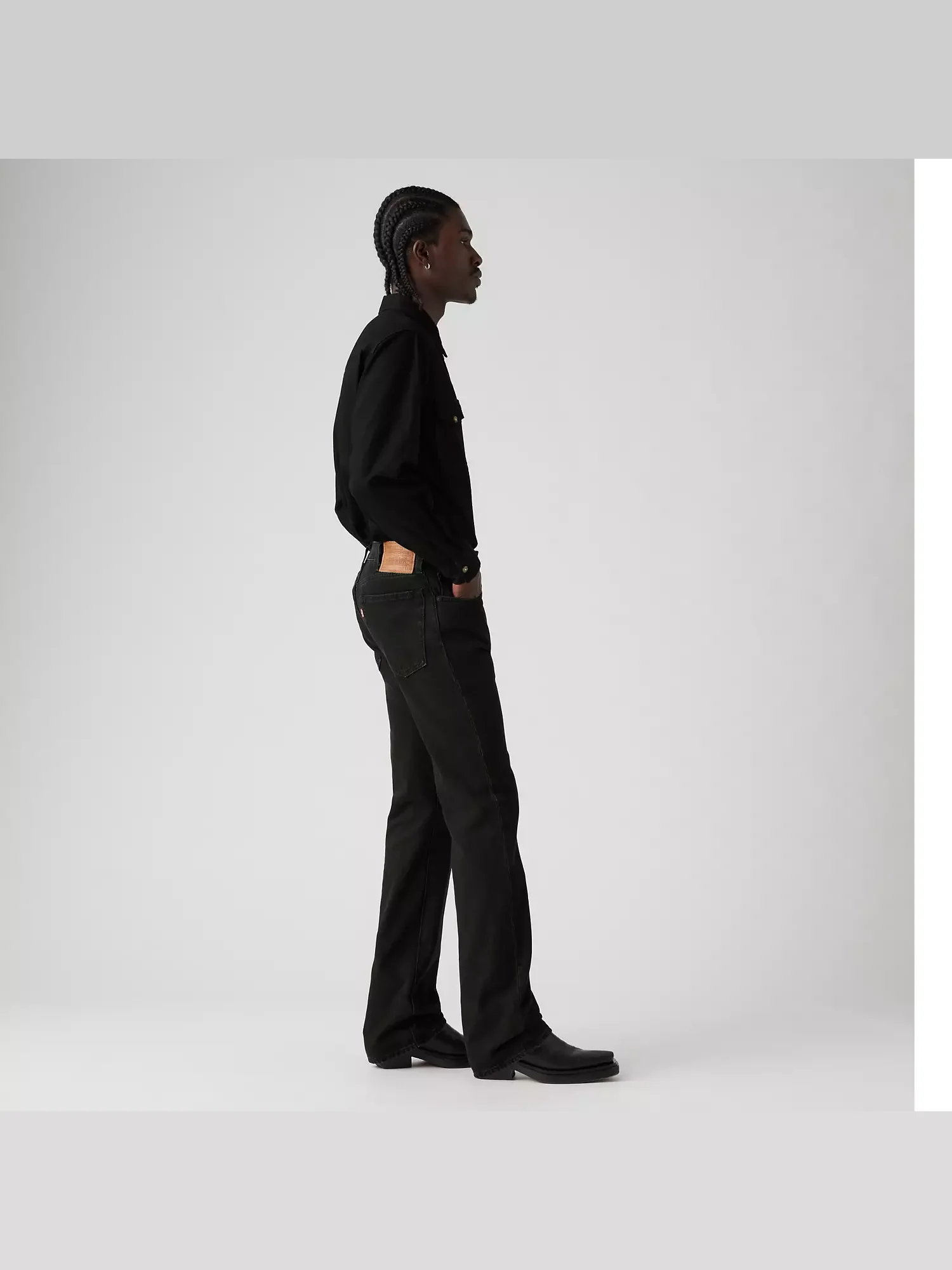 Джинсы Levi's 517 Bootcut, черный родео — изображение 4 из 8