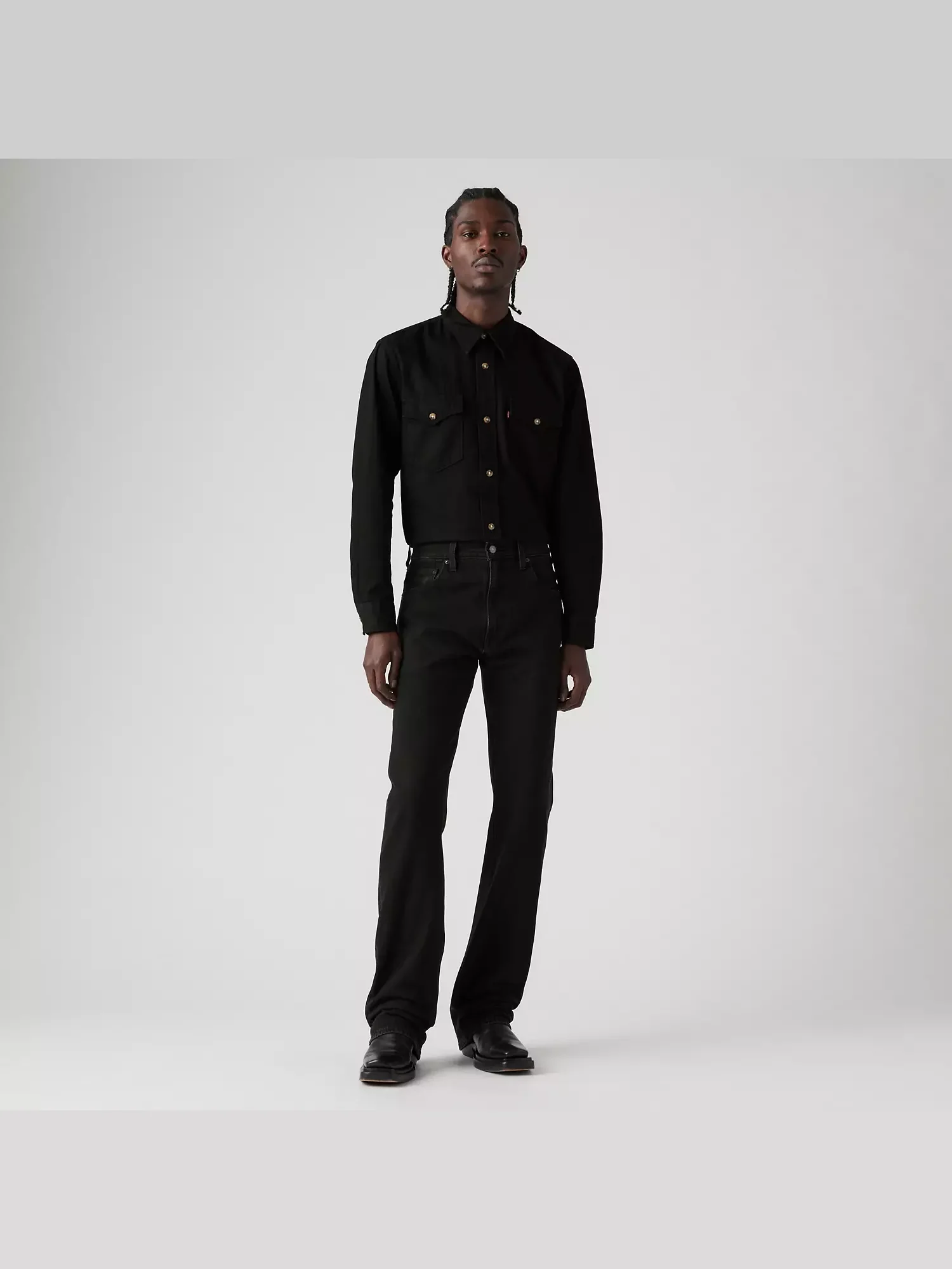 Джинсы Levi's 517 Bootcut, черный родео — изображение 5 из 8