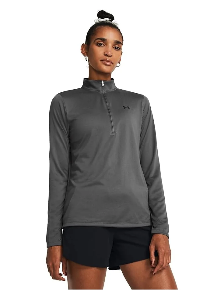 Пуловер Under Armour Tech 1/2 Zip Solid — изображение 1 из 3, черный