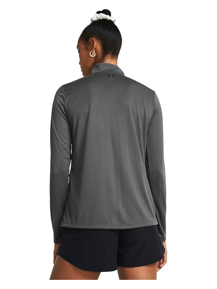 Пуловер Under Armour Tech 1/2 Zip Solid — изображение 2 из 3, черный