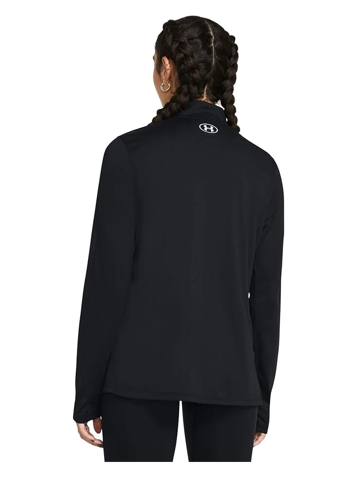 Пуловер Under Armour Tech 1/2 Zip Solid — изображение 2 из 2, черный/белый