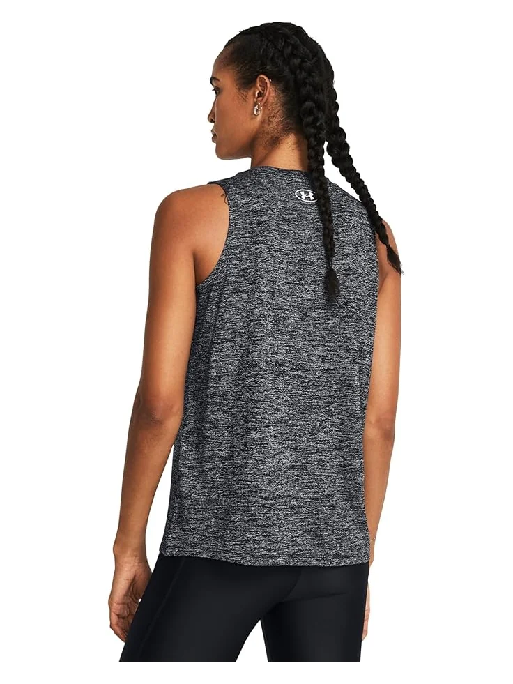 Топ Under Armour Tech Tank Twist — изображение 2 из 2, черный/белый
