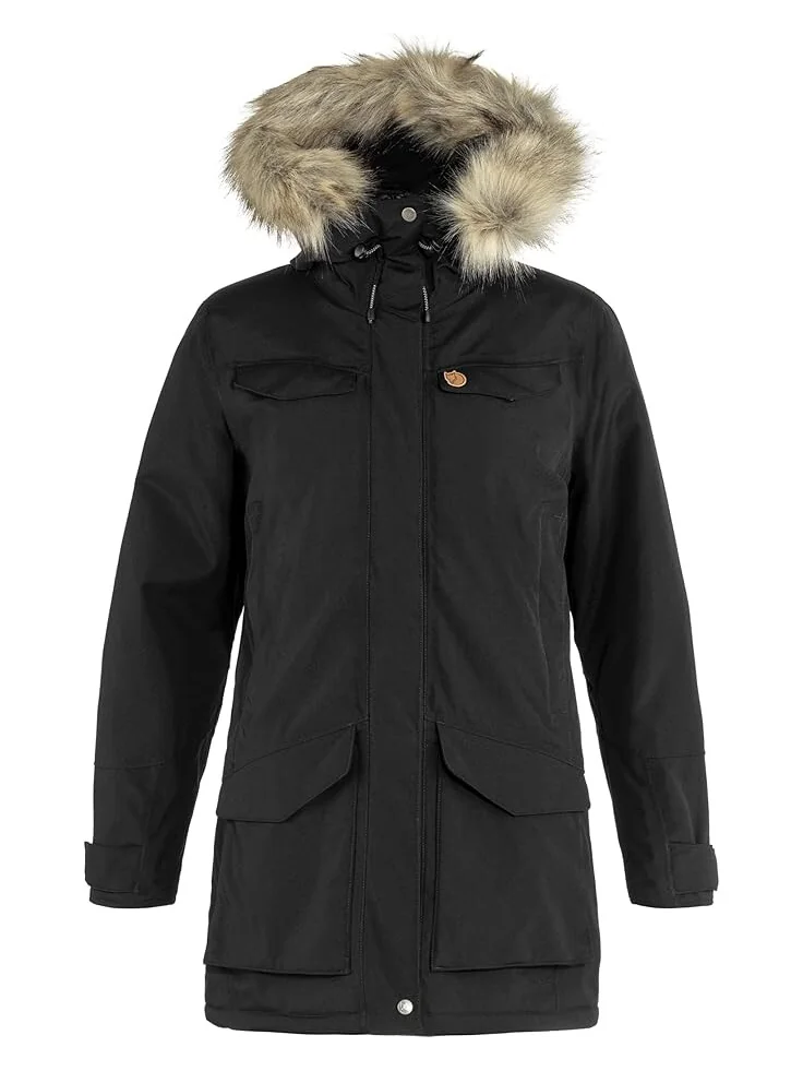 Парка Fjällräven Nuuk Parka — изображение 1 из 2, черный