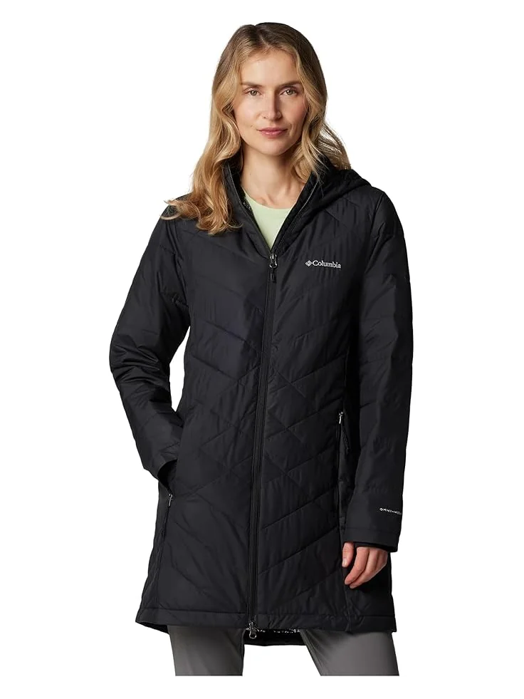 Куртка Columbia Heavenly Long Hooded Jacket — изображение 1 из 6, черный