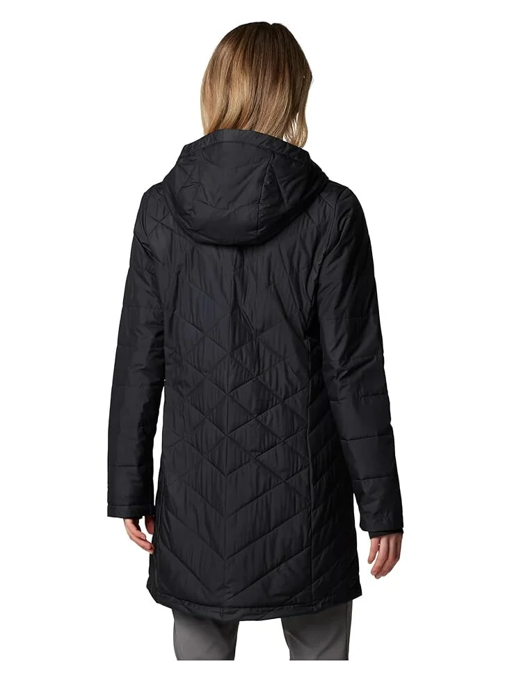 Куртка Columbia Heavenly Long Hooded Jacket — изображение 2 из 6, черный