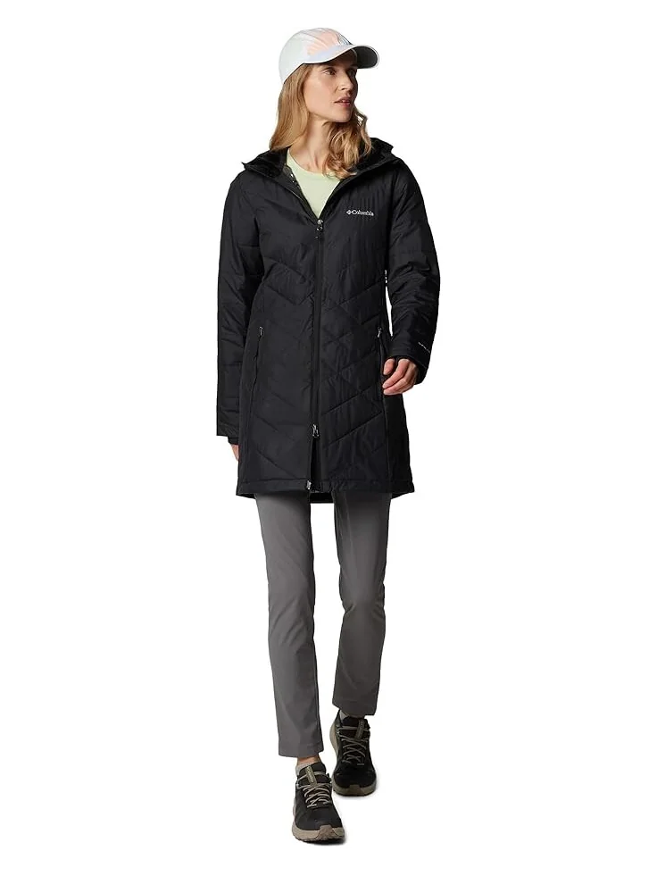 Куртка Columbia Heavenly Long Hooded Jacket — изображение 6 из 6, черный