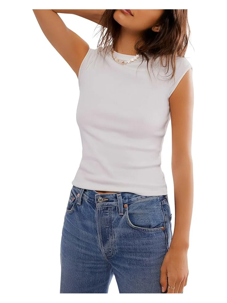 Футболка Free People Ever Had Tee — изображение 1 из 3, слоновая кость