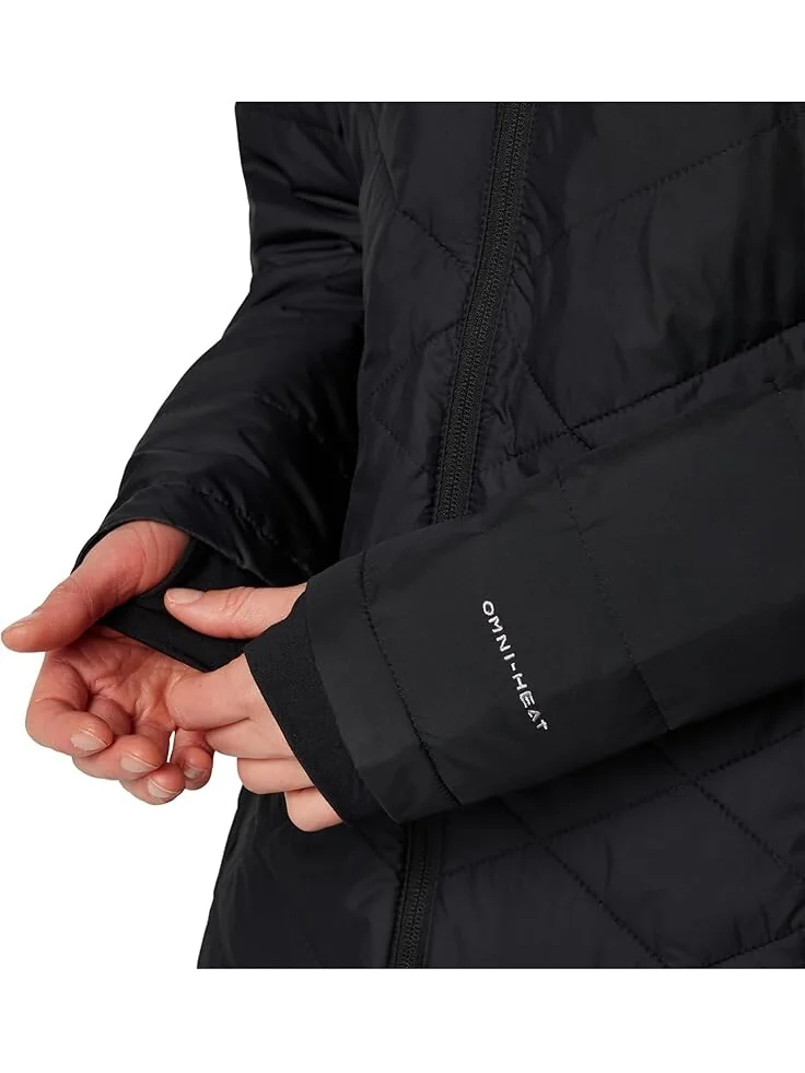 Куртка Columbia Heavenly Long Hooded Jacket — изображение 4 из 6, черный
