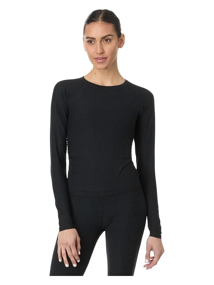 Топ Beyond Yoga Featherweight Your Fit Long Sleeve Top — изображение 1 из 4, самая темная ночь