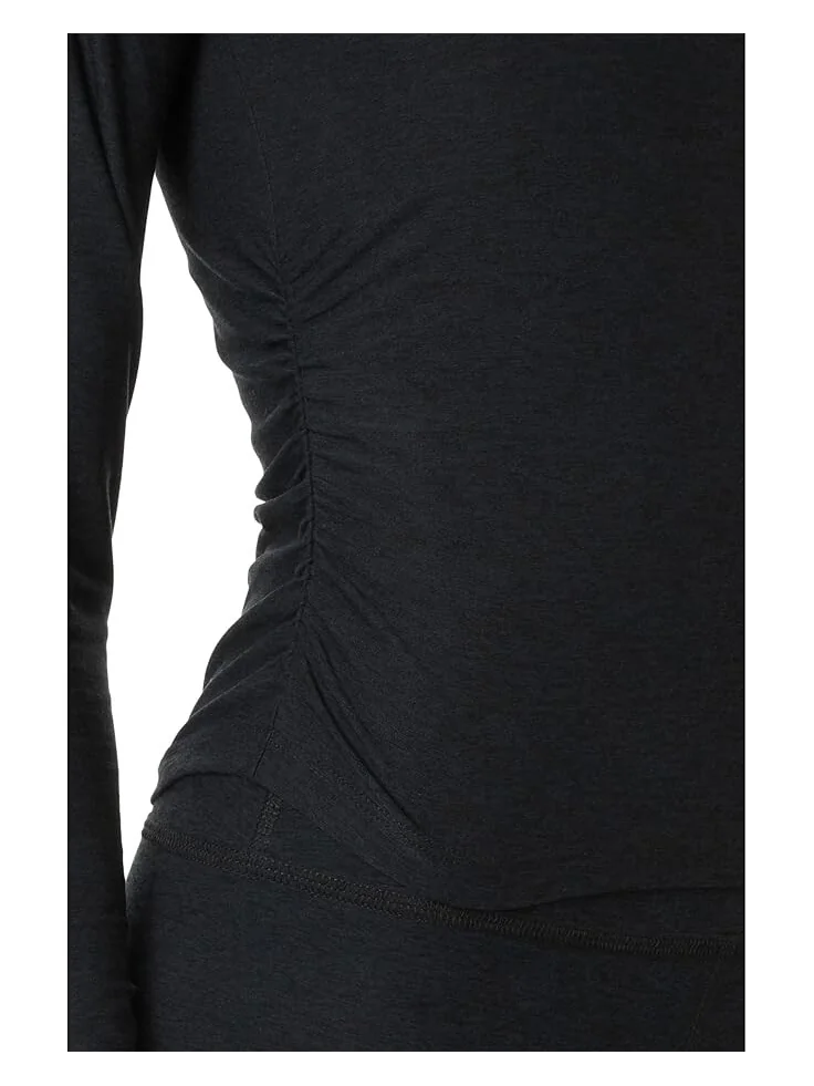 Топ Beyond Yoga Featherweight Your Fit Long Sleeve Top — изображение 3 из 4, самая темная ночь