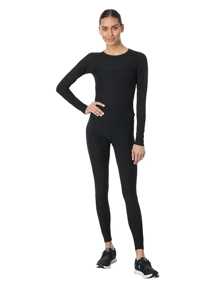 Топ Beyond Yoga Featherweight Your Fit Long Sleeve Top — изображение 4 из 4, самая темная ночь