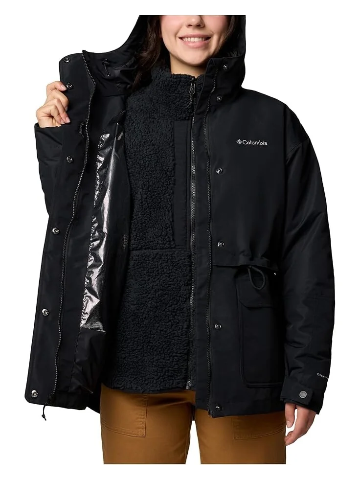 Куртка Columbia Drop Ridge II Interchange Jacket — изображение 3 из 4, черный