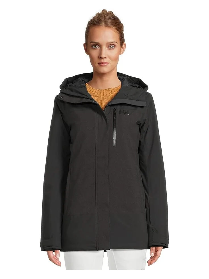 Куртка Helly Hansen Snowplay Long Ins Jacket — изображение 1 из 5, черный
