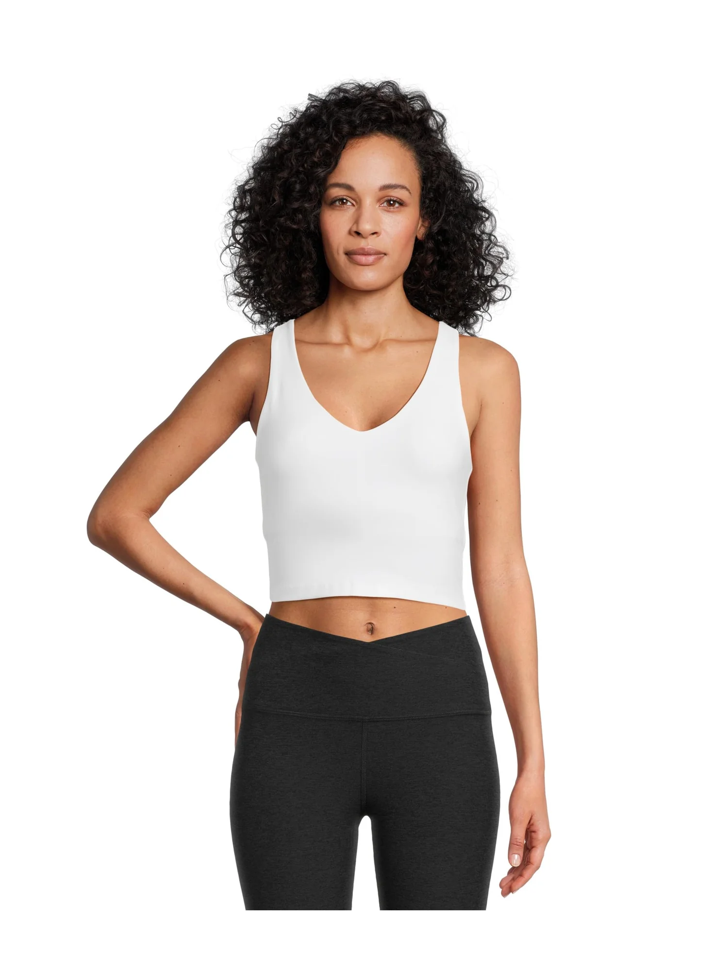 Топ Beyond Yoga Spacedye Good Day Cropped Tank — изображение 1 из 5, белый