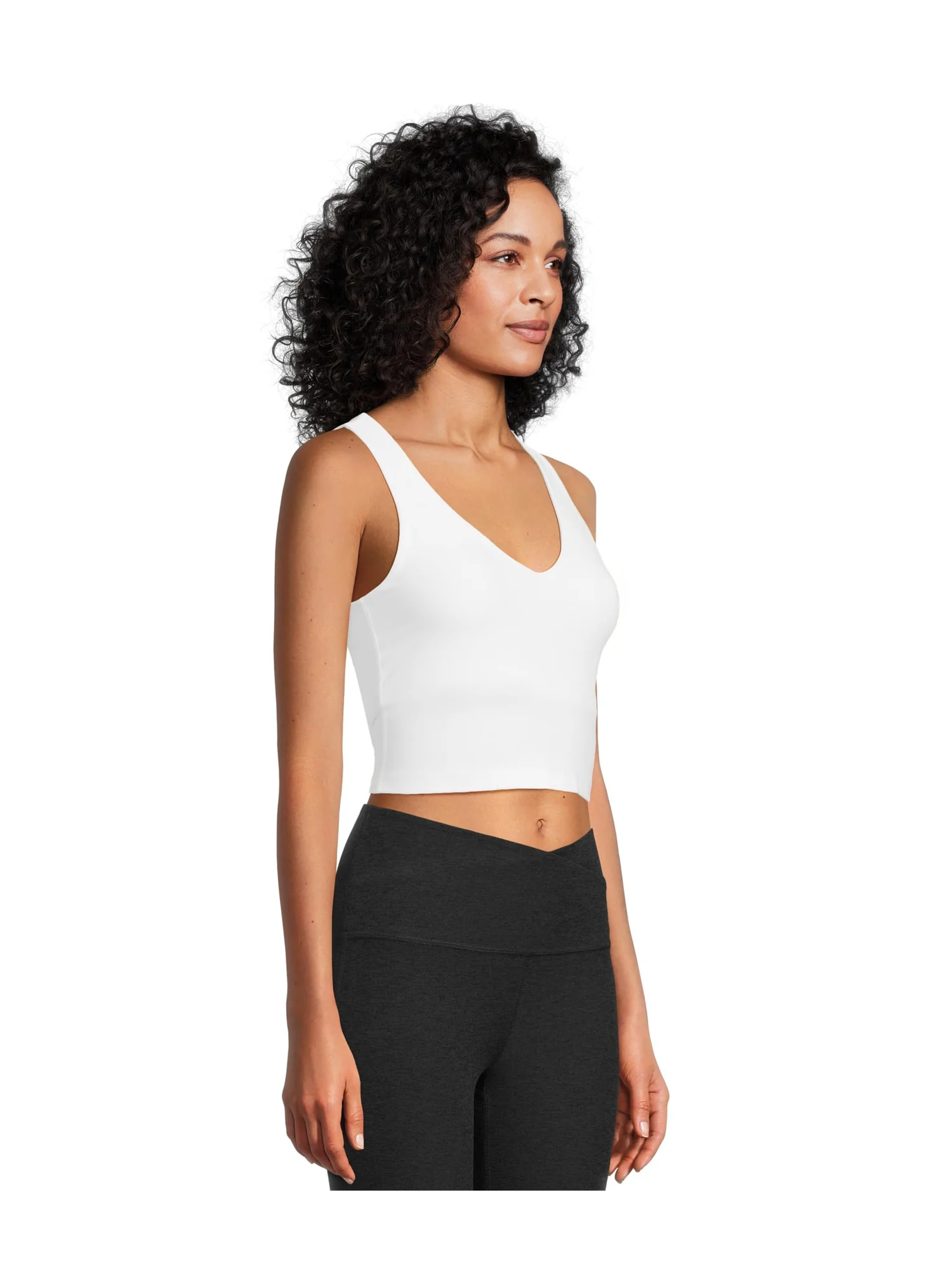 Топ Beyond Yoga Spacedye Good Day Cropped Tank — изображение 2 из 5, белый