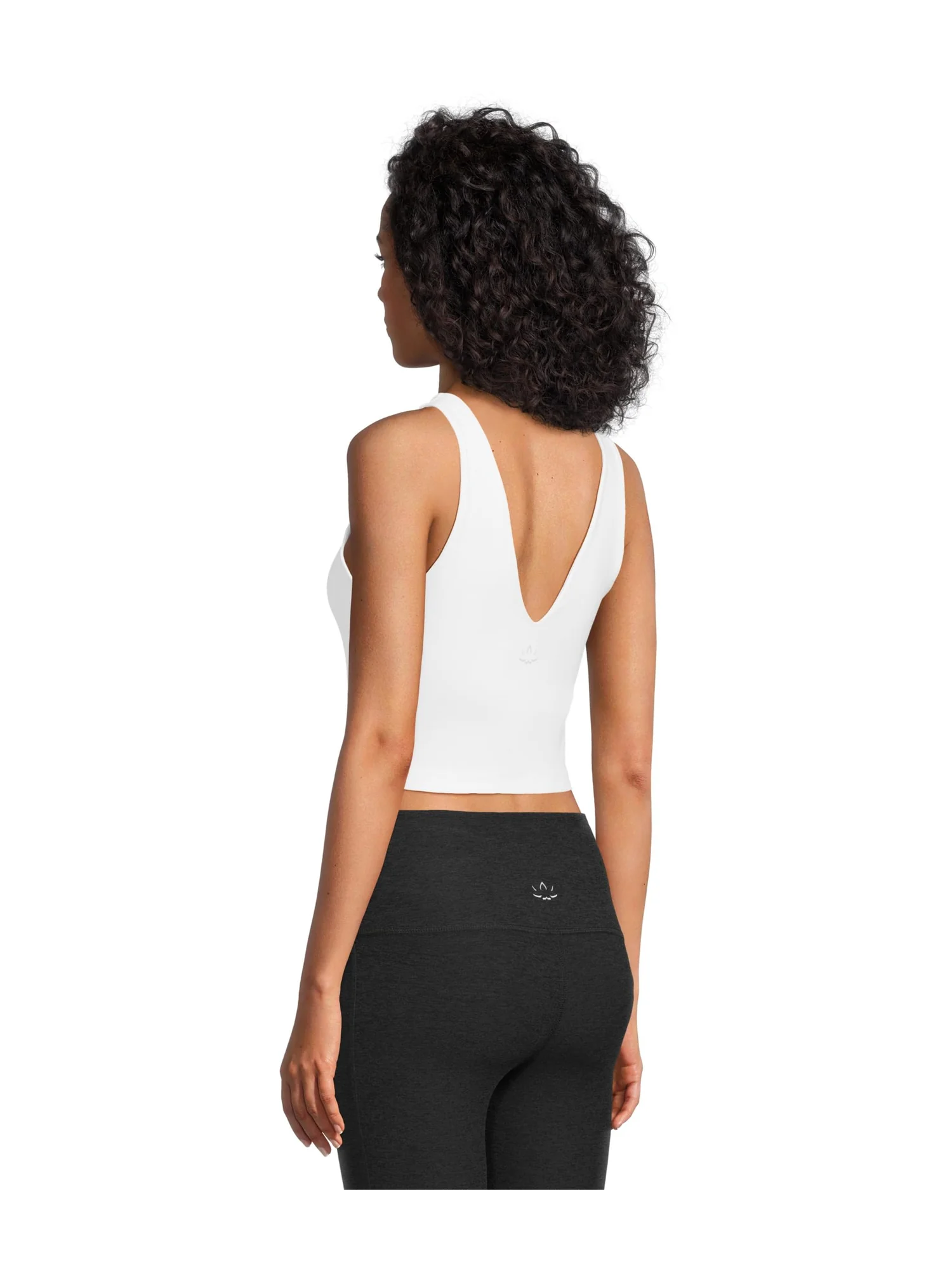 Топ Beyond Yoga Spacedye Good Day Cropped Tank — изображение 3 из 5, белый