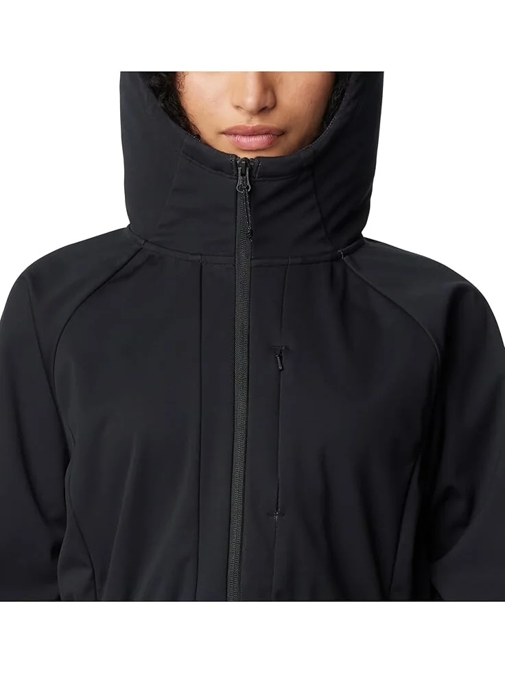 Куртка Columbia Flora Park II Softshell Jacket — изображение 3 из 4, черный