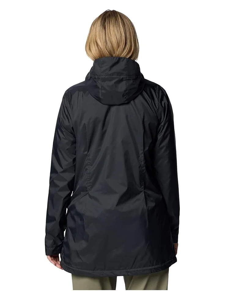 Куртка Columbia Switchback II Lined Long Jacket — изображение 2 из 5, черный