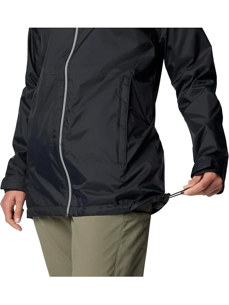Куртка Columbia Switchback II Lined Long Jacket — изображение 3 из 5, черный