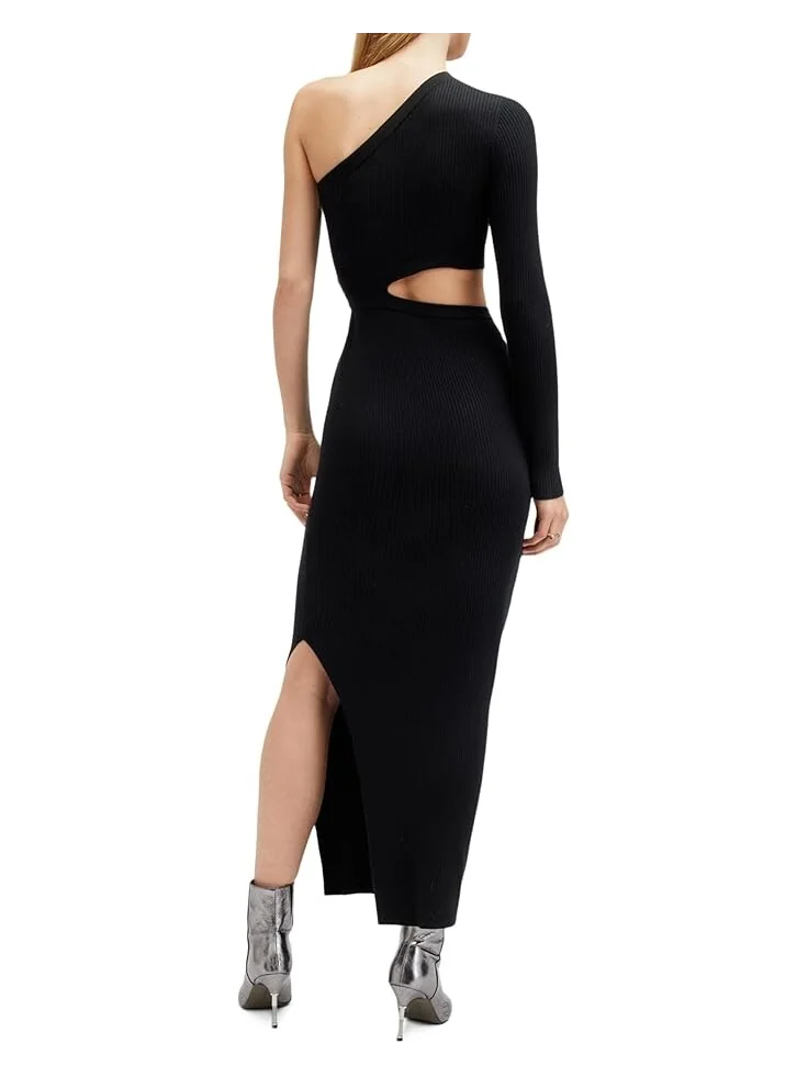 Платье AllSaints Daisy Dress — изображение 2 из 4, черный