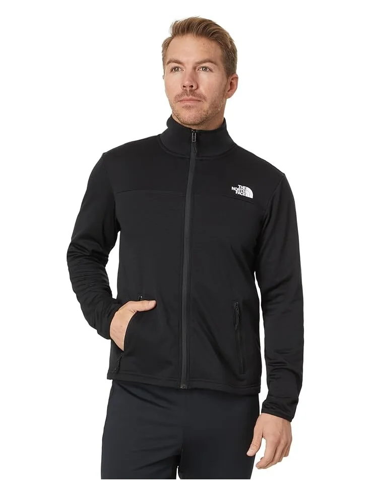 Куртка The North Face Cedar Trail Grid Fleece Full Zip Jacket — изображение 1 из 4, черный