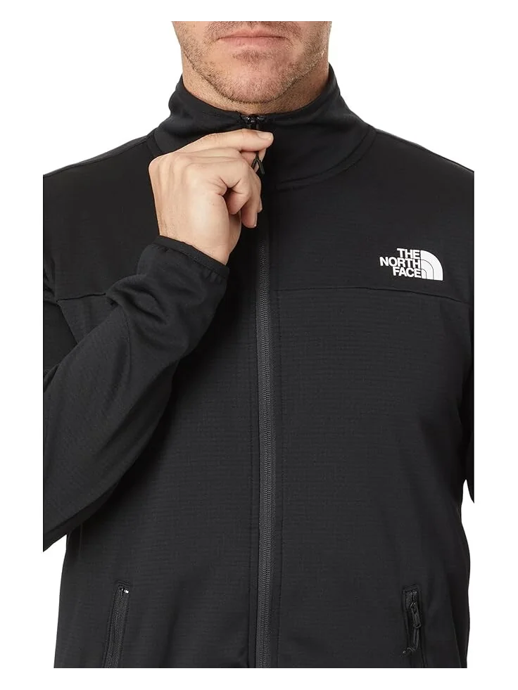Куртка The North Face Cedar Trail Grid Fleece Full Zip Jacket — изображение 3 из 4, черный