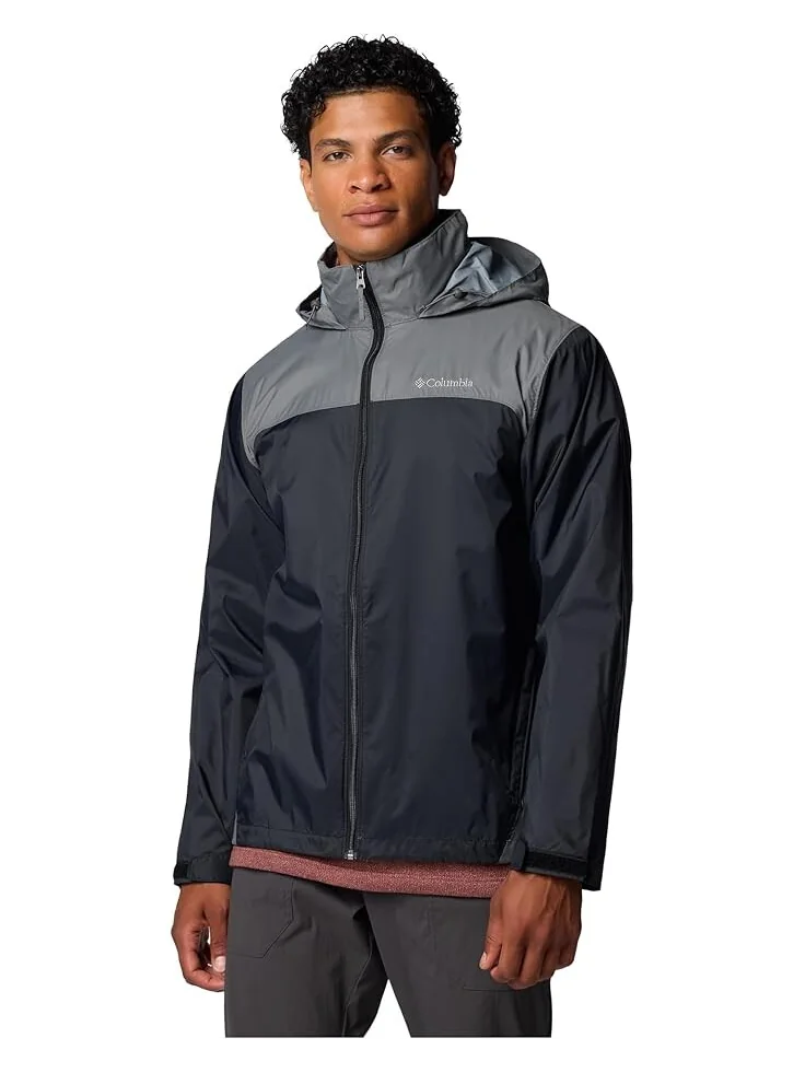 Куртка Columbia Glennaker Lake II Rain Jacket — изображение 1 из 6, черный/серый