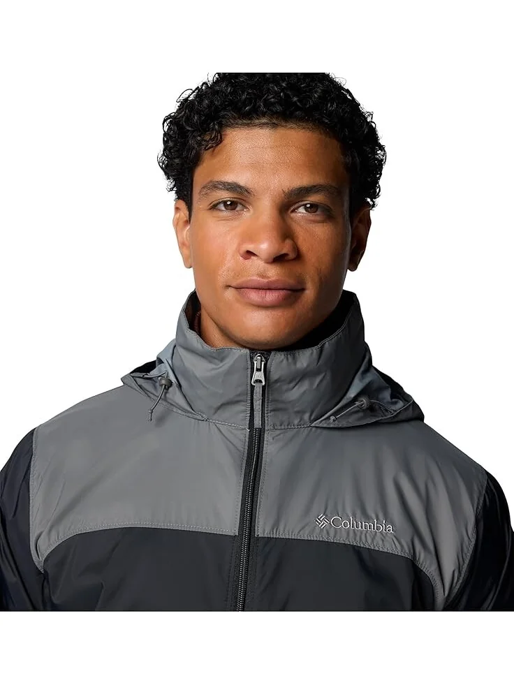 Куртка Columbia Glennaker Lake II Rain Jacket — изображение 4 из 6, черный/серый