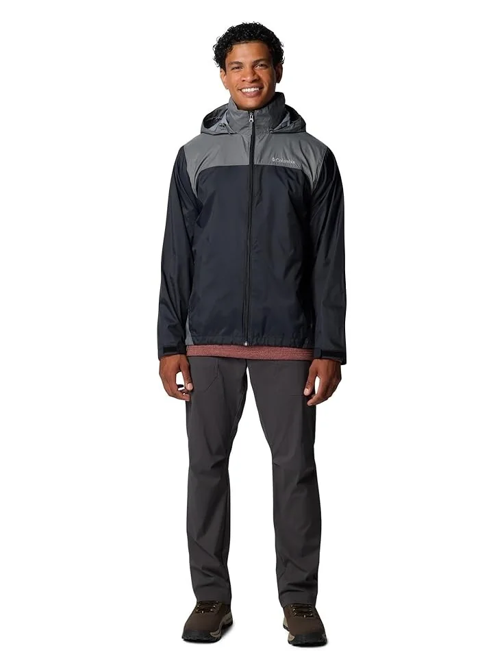 Куртка Columbia Glennaker Lake II Rain Jacket — изображение 6 из 6, черный/серый