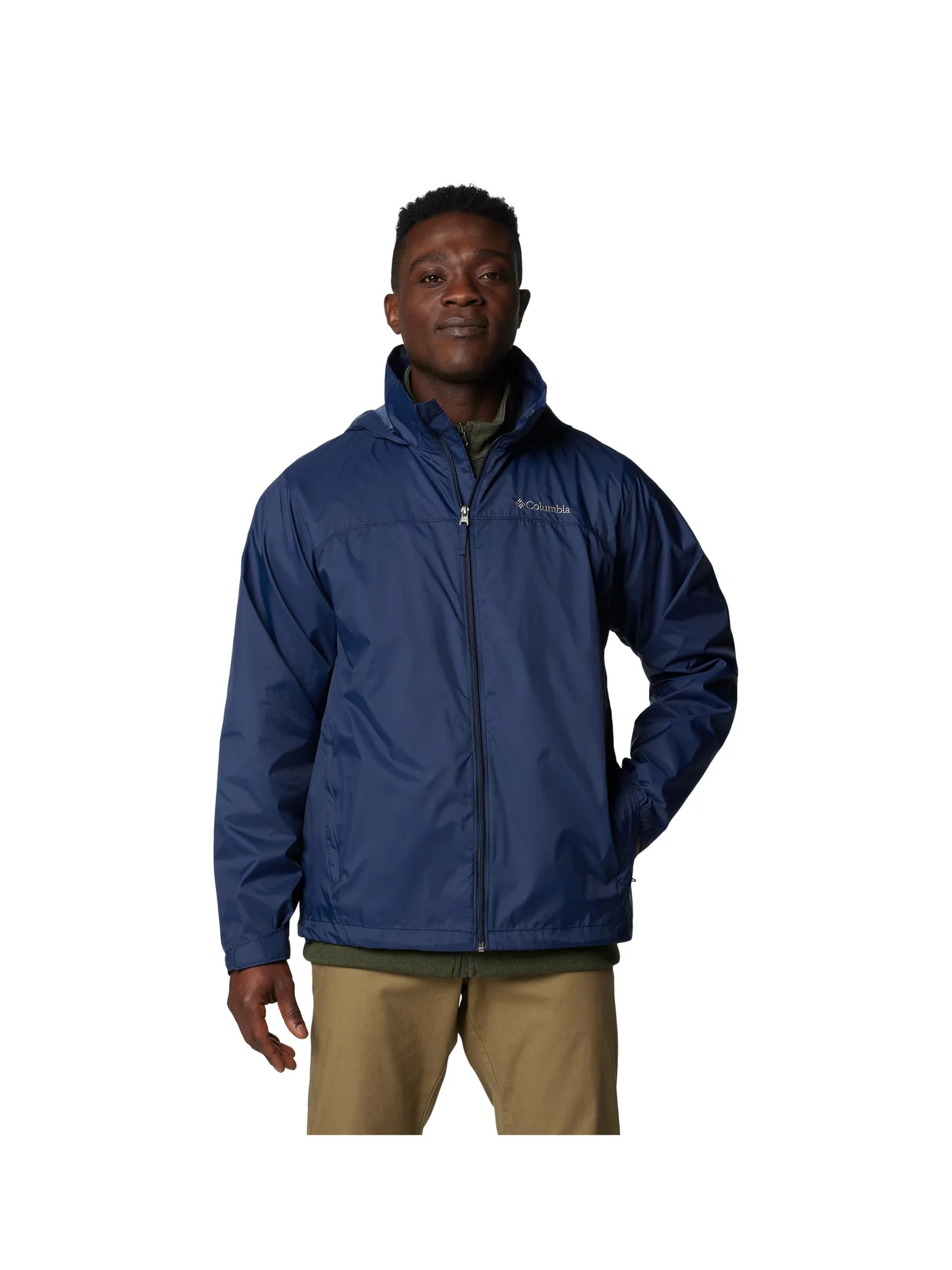 Куртка Columbia Glennaker Lake II Rain Jacket — изображение 1 из 6, темно-синий