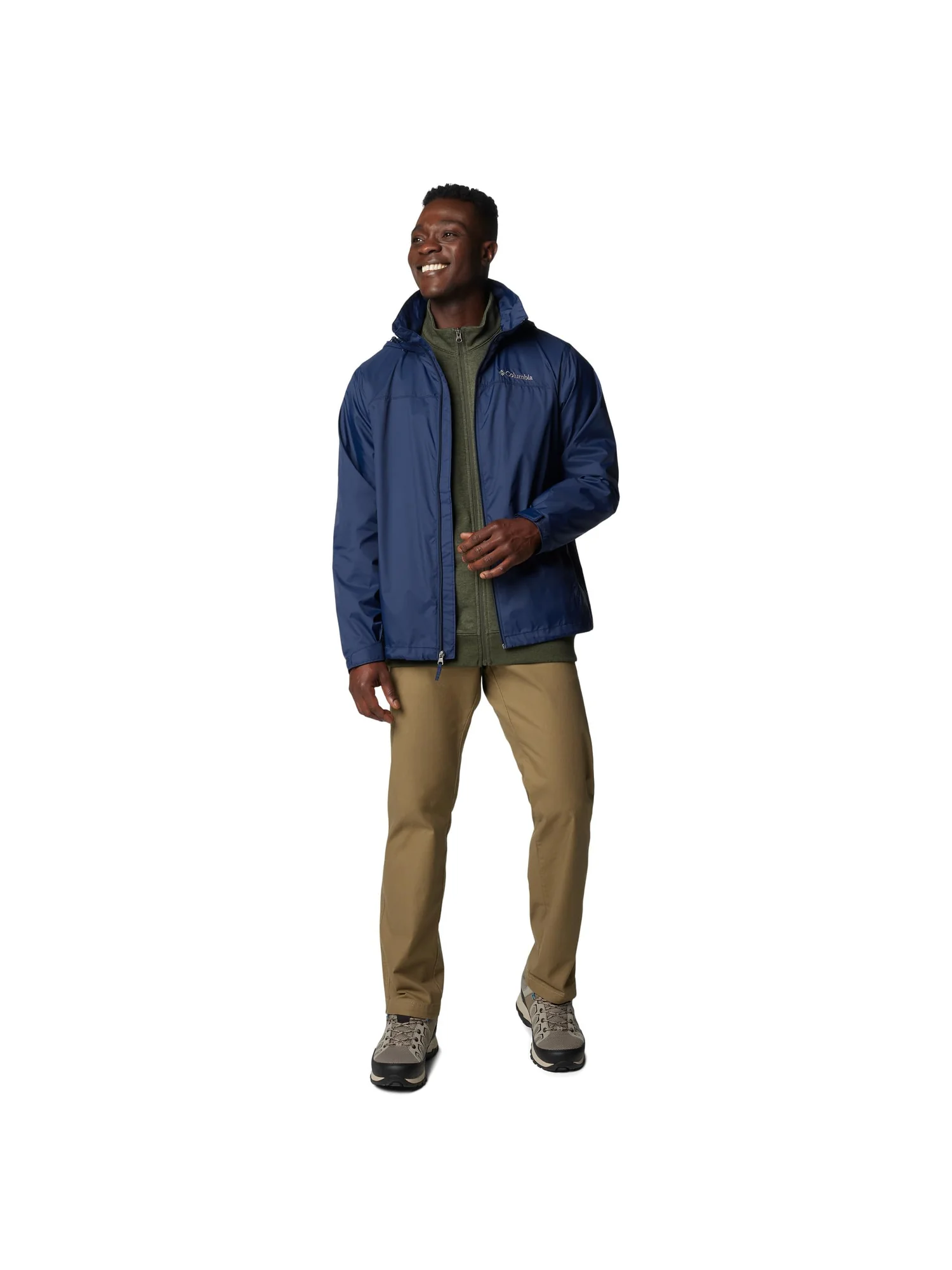 Куртка Columbia Glennaker Lake II Rain Jacket — изображение 6 из 6, темно-синий
