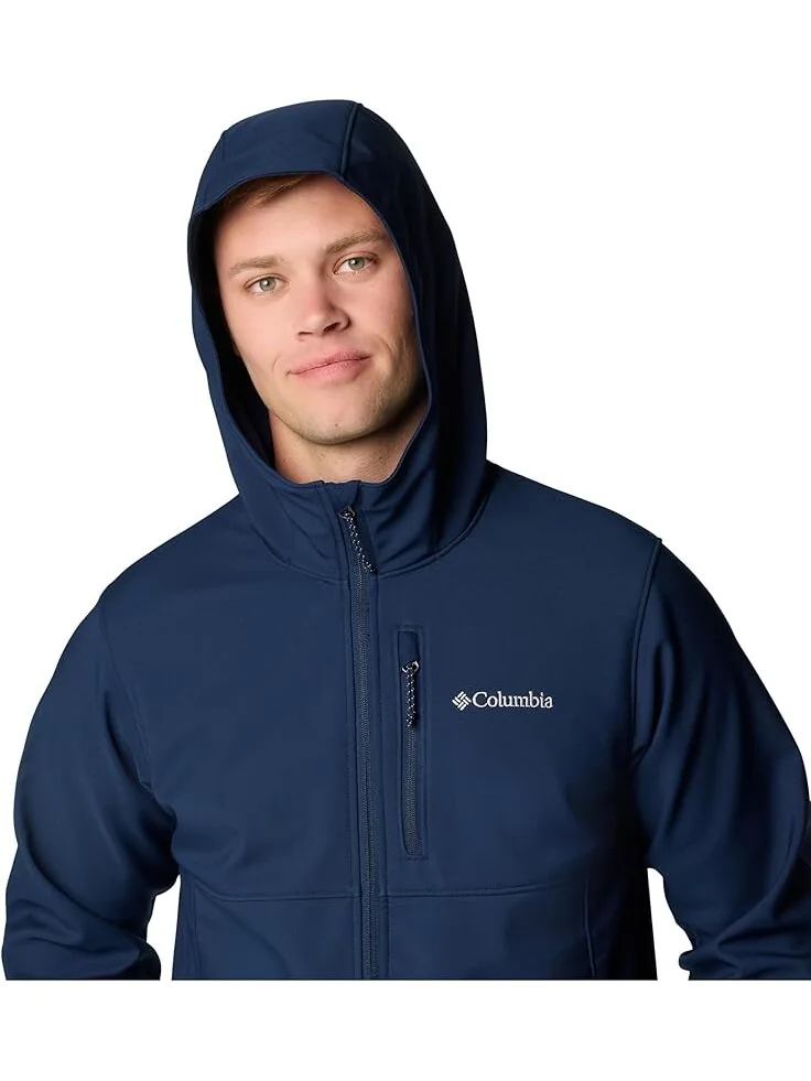 Куртка Columbia Ascender II Hooded Softshell Jacket — изображение 3 из 5, темно-синий