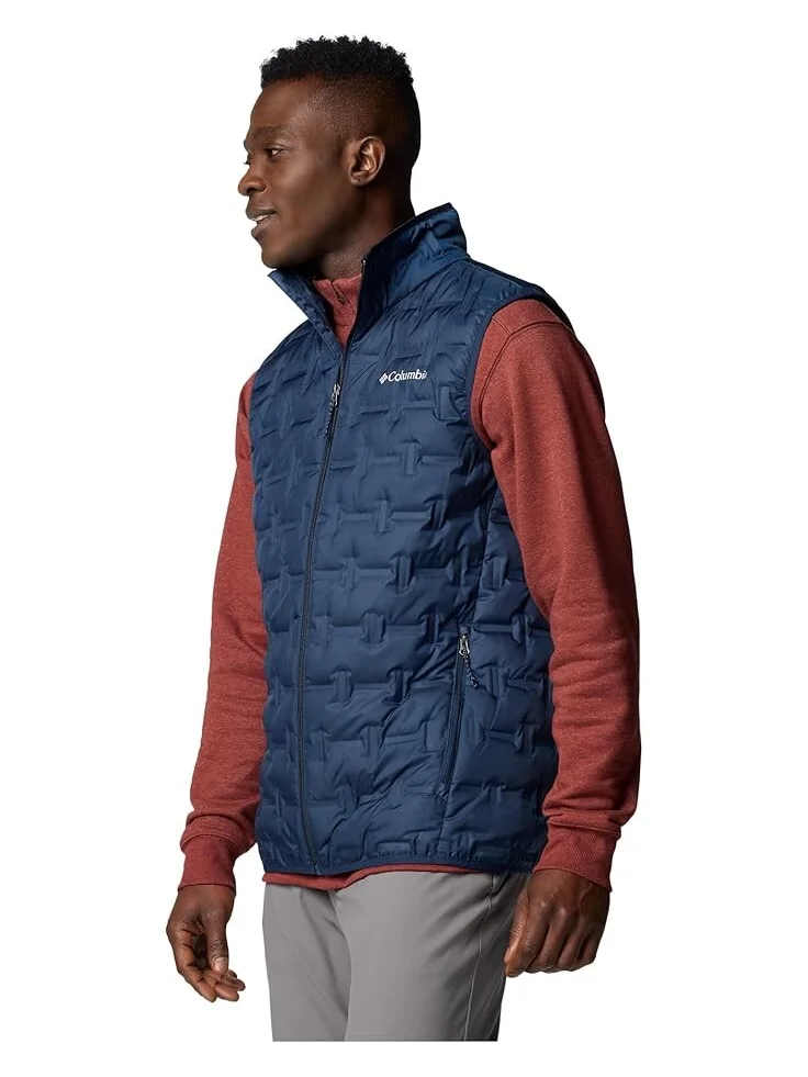 Утепленный жилет Columbia Delta Ridge II Down Vest — изображение 2 из 7, темно-синий