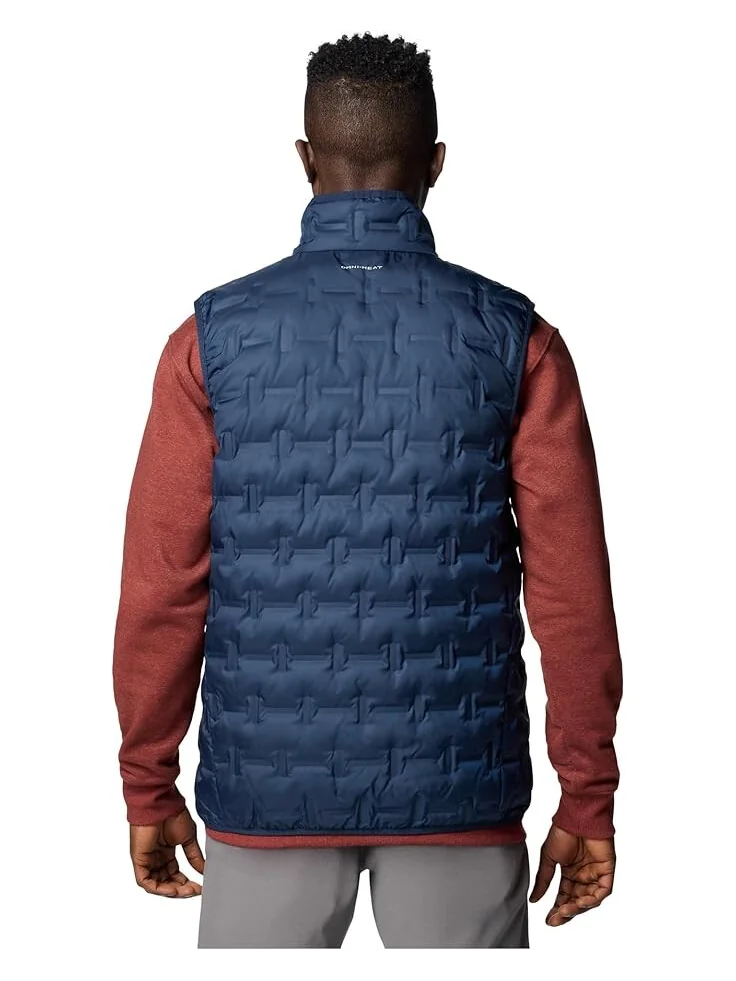 Утепленный жилет Columbia Delta Ridge II Down Vest — изображение 3 из 7, темно-синий