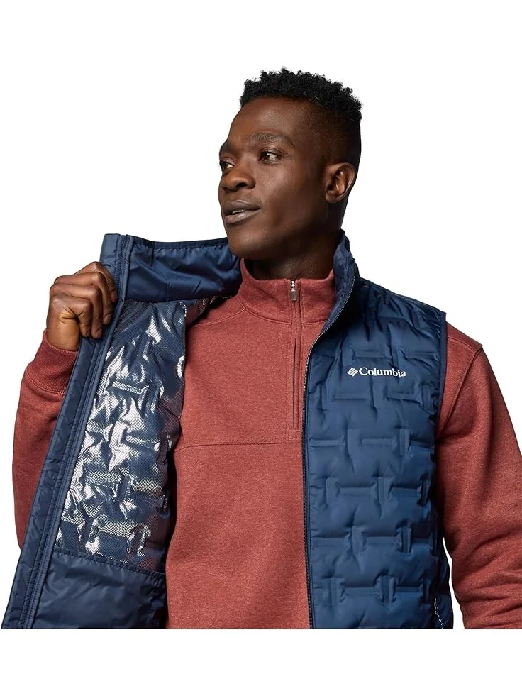 Утепленный жилет Columbia Delta Ridge II Down Vest — изображение 5 из 7, темно-синий
