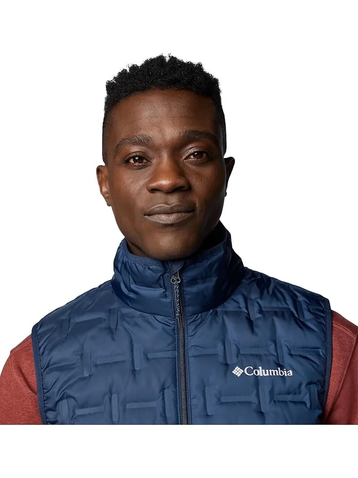 Утепленный жилет Columbia Delta Ridge II Down Vest — изображение 6 из 7, темно-синий